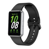 eses Silikónový remienok pre Samsung Galaxy Fit 3 - Čierny