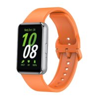 eses Silikónový remienok pre Samsung Galaxy Fit 3 - Oranžová