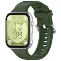 eses Silikónový remienok pre Huawei watch fit 3 - Zelený