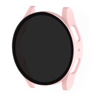 Ochranný kryt s tónovaným sklom pre Samsung Galaxy Watch 7 40mm - Ružový