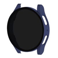 Ochranný kryt s tónovaným sklom pre Samsung Galaxy Watch 7 44mm - Tmavo modrý