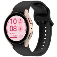 eses Silikónový remienok pre Samsung Galaxy Watch 4, 5, 6, 7, FE - Čierny, OneClick