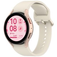 eses Silikónový remienok pre Samsung Galaxy Watch 4, 5, 6, 7, FE - Béžový, OneClick