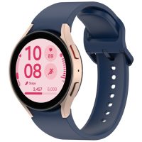 eses Silikónový remienok pre Samsung Galaxy Watch 4, 5, 6, 7, FE - Tmavo modrý, OneClick