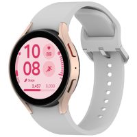 eses Silikónový remienok pre Samsung Galaxy Watch 4, 5, 6, 7, FE - Svetlo sivý, OneClick