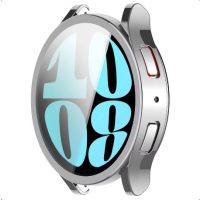 Silikónový kryt pre Samsung Galaxy Watch 6 44mm - Strieborný