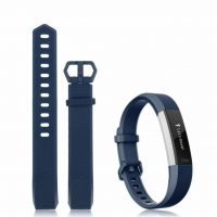 eses Silikónový remienok pre Fitbit Alta, Alta HR a Ace - Veľkosť S, tmavo modrý
