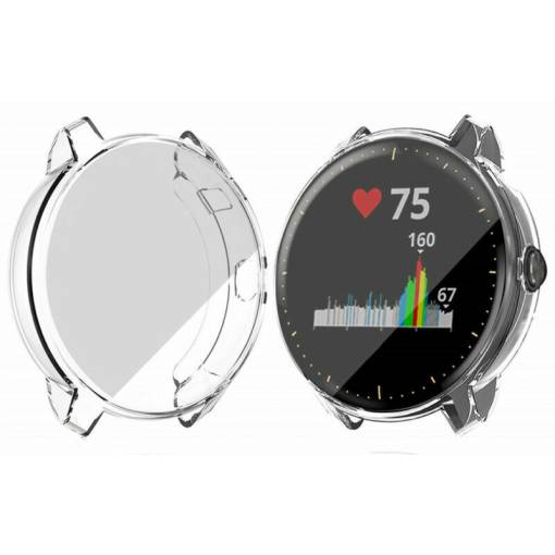 Foto - Silikónový kryt pre Garmin Vivoactive 3 Music - Transparentný