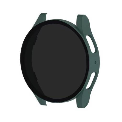 Foto - Ochranný kryt s tónovaným sklom pre Samsung Galaxy Watch 7 44mm - Tmavo zelený