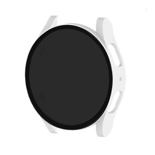 Foto - Ochranný kryt s tónovaným sklom pre Samsung Galaxy Watch 7 44mm - Biely