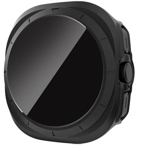 Foto - Ochranný kryt s tónovaným sklom pre Samsung Galaxy Watch Ultra 47mm - Čierny