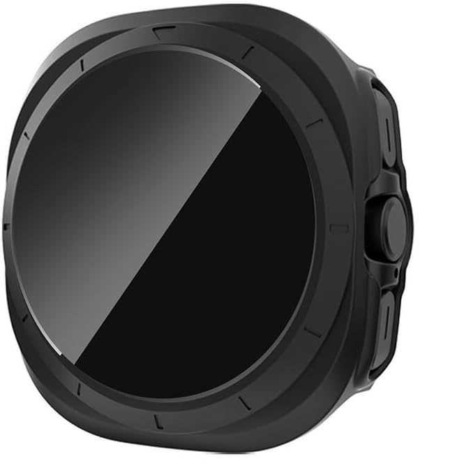 Ochranný kryt s tónovaným sklom pre Samsung Galaxy Watch Ultra 47mm - Čierny