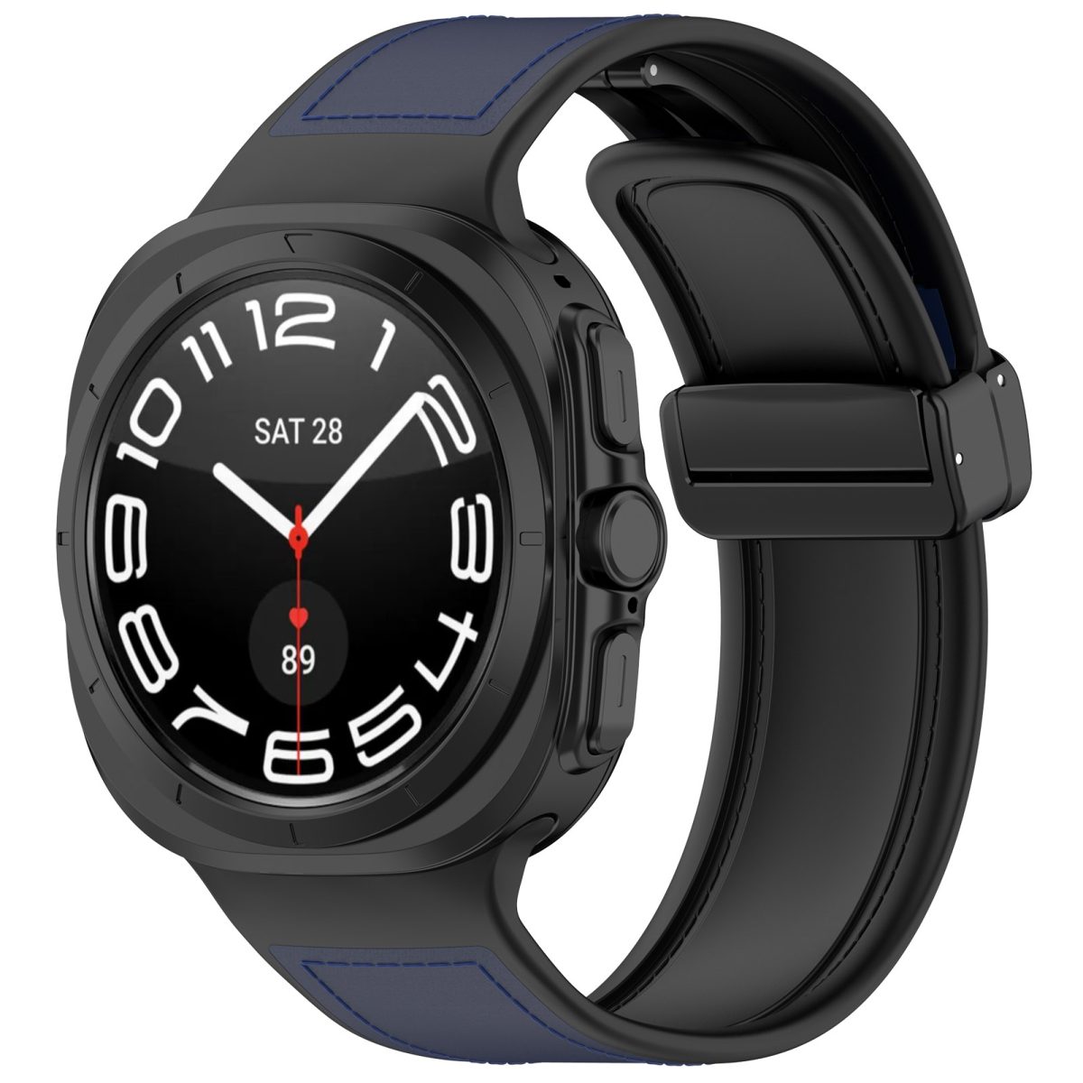 eses Kombinovaný remienok s magnetickou prackou pre Samsung Galaxy Watch Ultra 47mm - Modrý